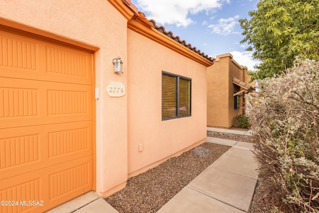 view of entrance to property