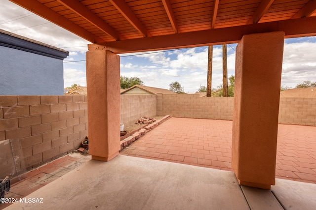 view of patio