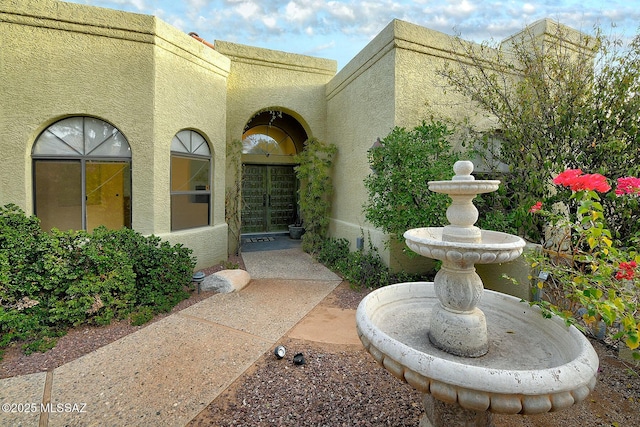 view of entrance to property