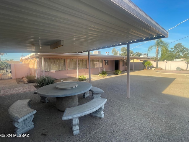 view of patio / terrace