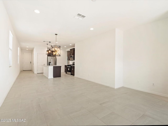 view of unfurnished living room