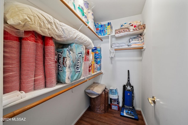 view of pantry