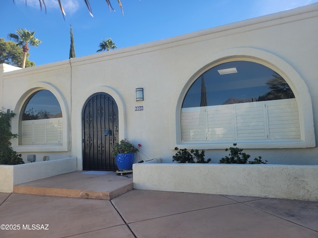 view of entrance to property