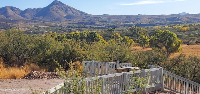 view of mountain feature