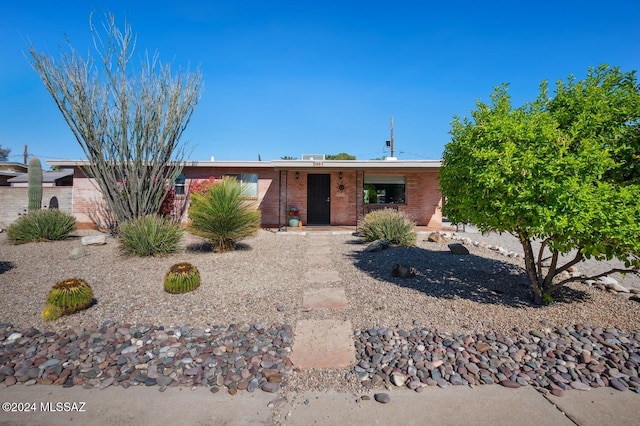 view of ranch-style house