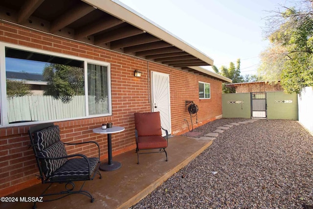 view of patio / terrace