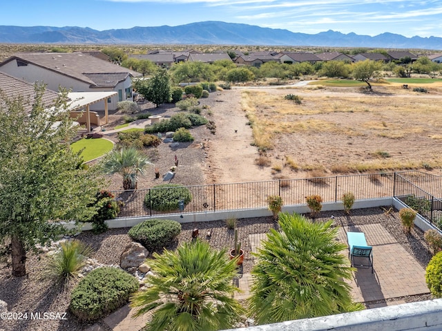 60241 E Arroyo Grande Dr, Oracle, AZ 85623 - aerial view of a mountain backdrop