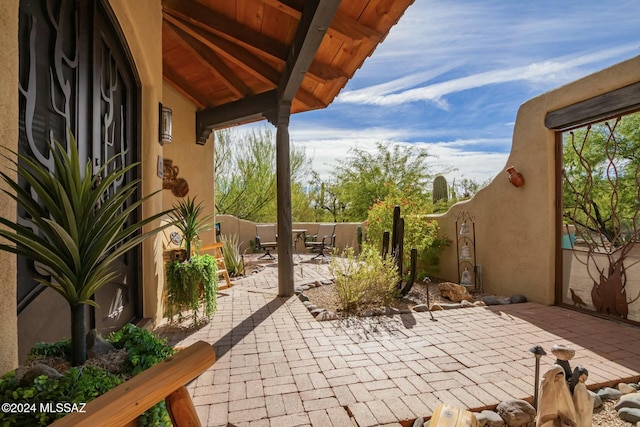 view of patio / terrace