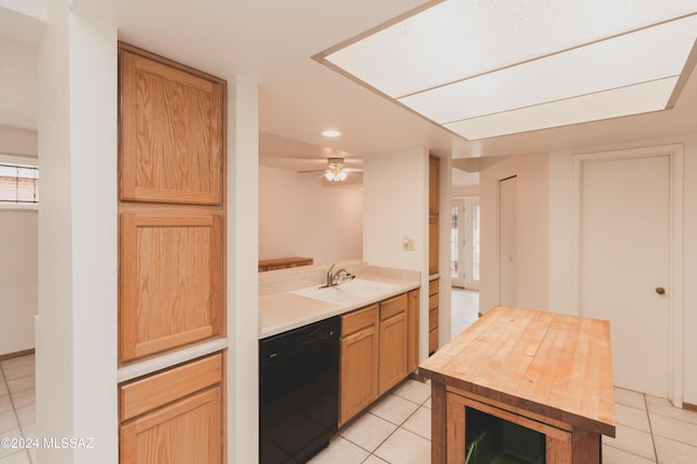 bathroom with tile patterned flooring, vanity, and toilet