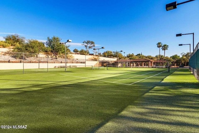 view of sport court