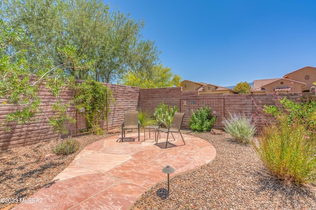 view of patio