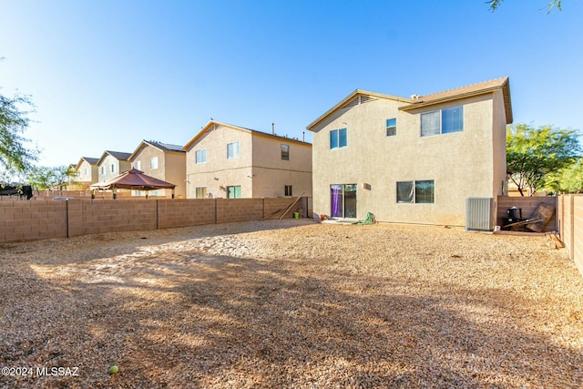 view of rear view of property