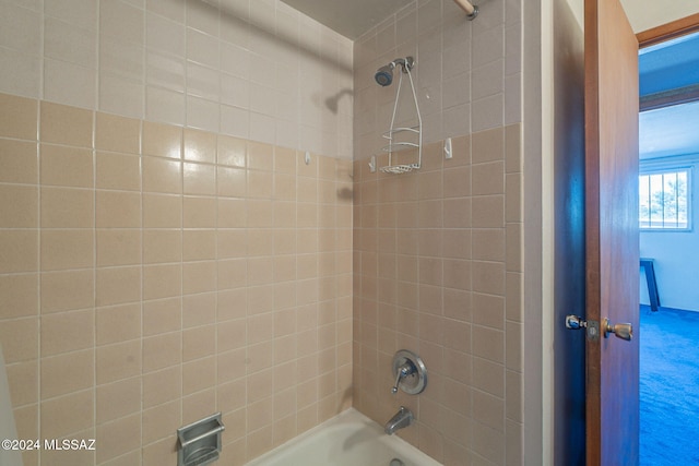 bathroom featuring shower / bathtub combination