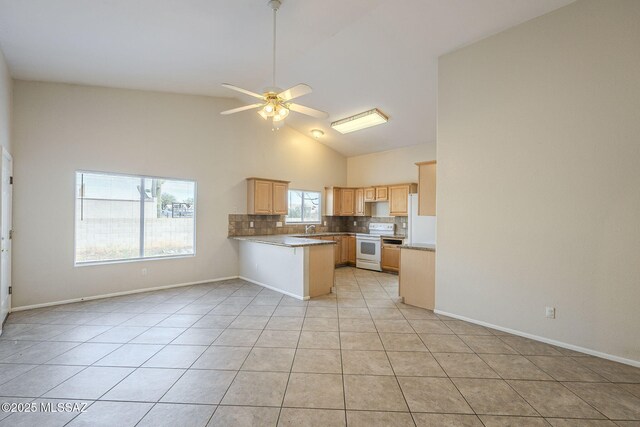 spare room featuring carpet flooring, a textured ceiling, and ceiling fan