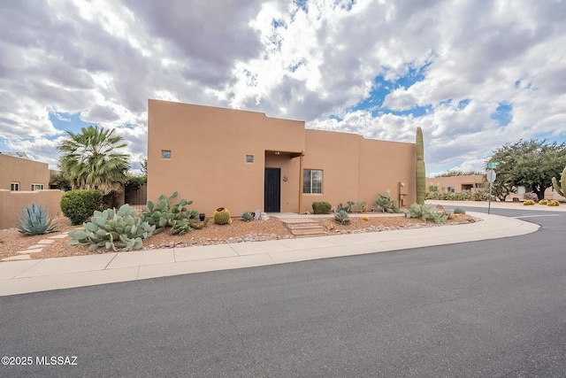 view of pueblo-style house