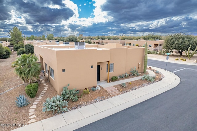 view of southwest-style home