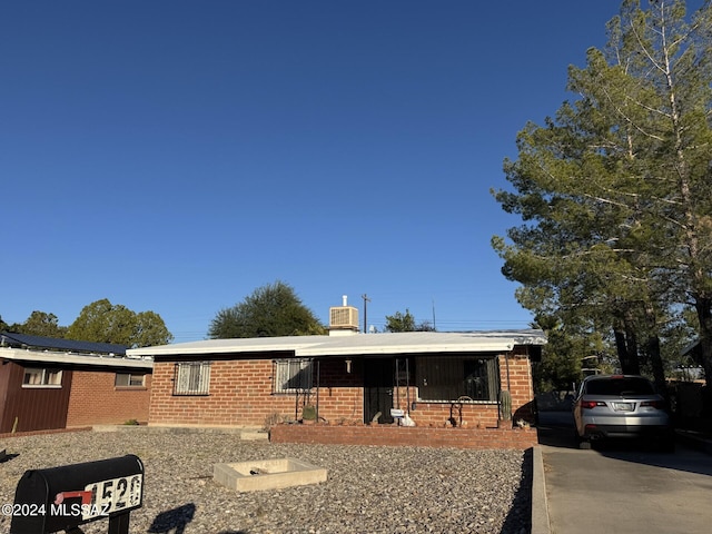 view of ranch-style house