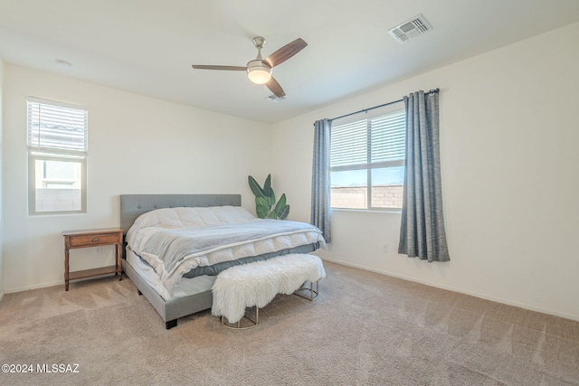 6551 E Via Arroyo Largo, Tucson, AZ 85756 - bedroom featuring multiple windows, carpet floors, and baseboards
