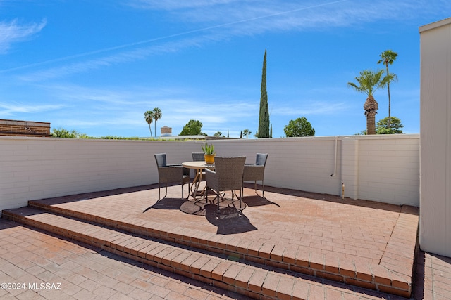 view of patio