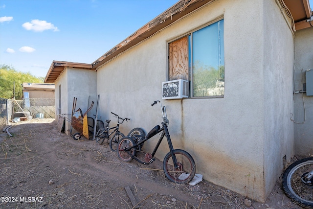 view of side of property