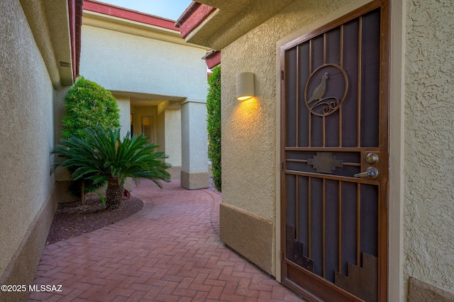 4594 S Moon River Pl, Green Valley, AZ 85622 - entrance to property featuring stucco siding