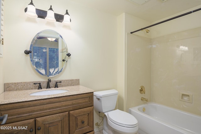 4594 S Moon River Pl, Green Valley, AZ 85622 - bathroom featuring vanity and tub / shower combination