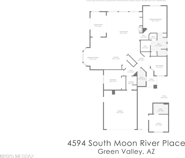 4594 S Moon River Pl, Green Valley, AZ 85622 - view of room layout