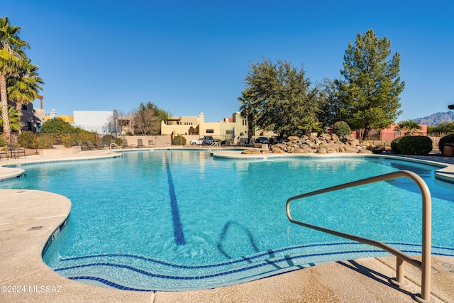 view of community pool