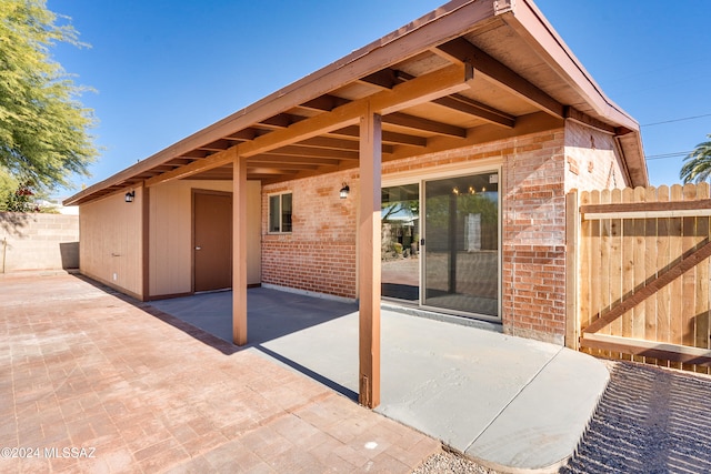 view of patio / terrace