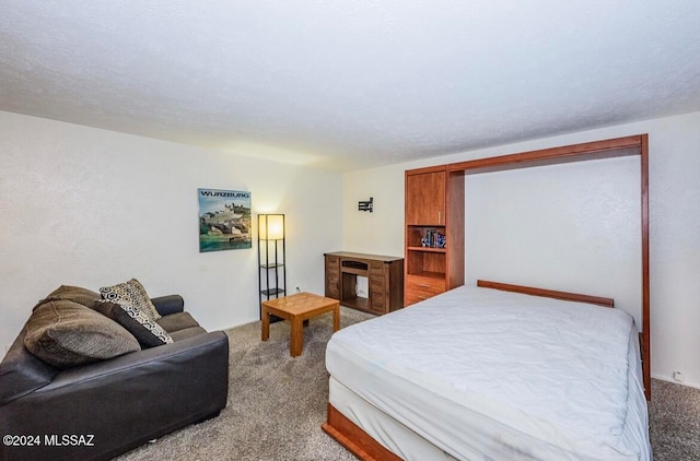 bedroom featuring carpet floors