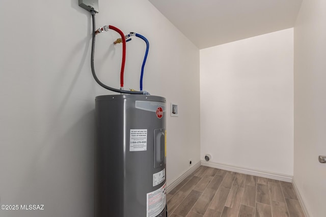 utilities featuring water heater