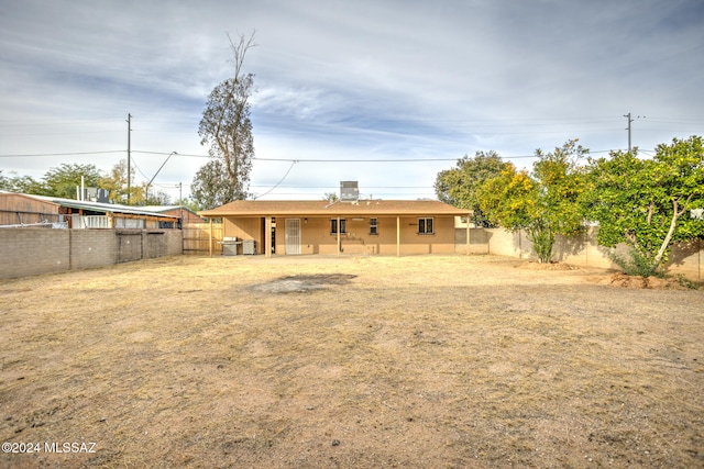 view of back of house