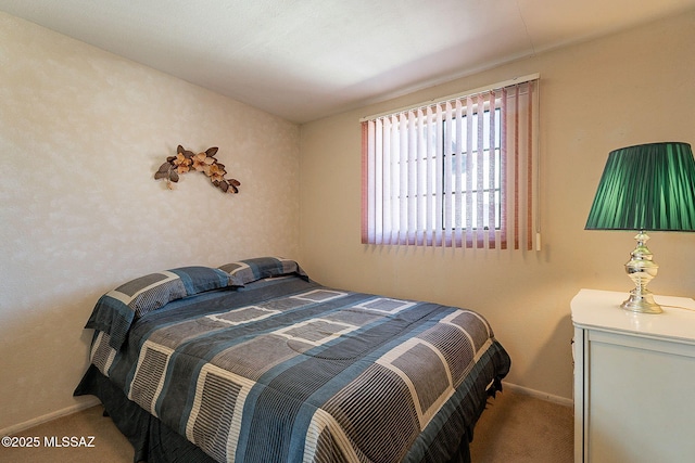 bedroom with carpet flooring