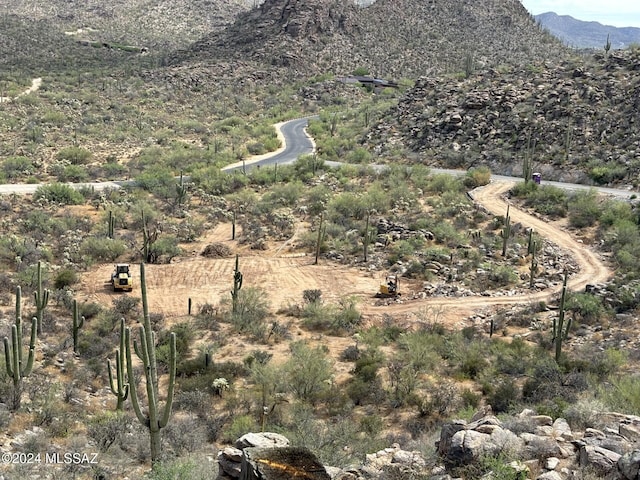 view of mountain feature