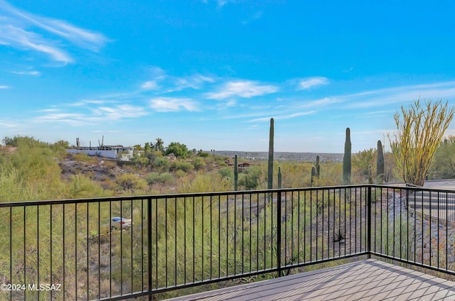 4423 N Osage Dr, Tucson, AZ 85718 - view of wooden deck