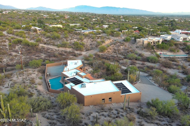 4423 N Osage Dr, Tucson, AZ 85718 - drone / aerial view with a mountain view