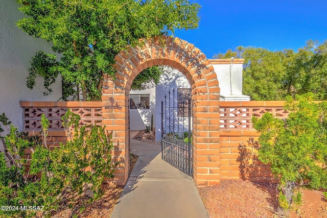 view of gate