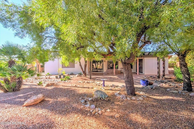 exterior space with a patio area