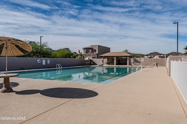 view of pool