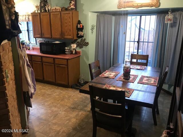 view of dining room