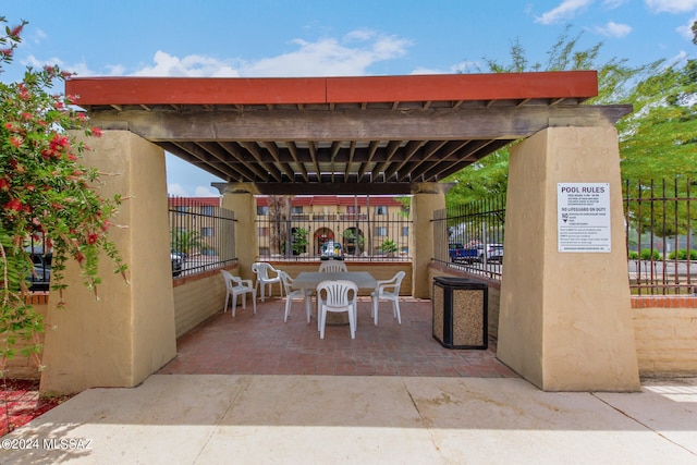 view of patio / terrace