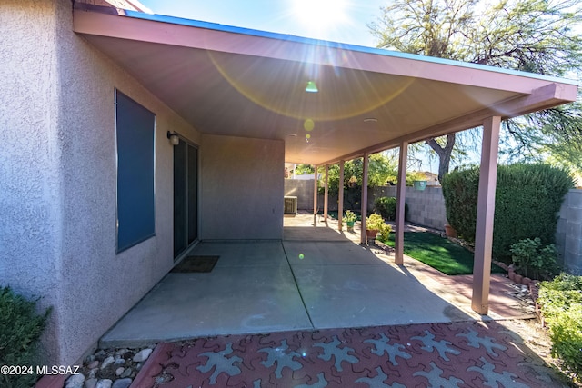 view of patio