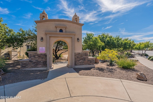 view of exterior entry