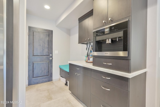 kitchen featuring stainless steel oven