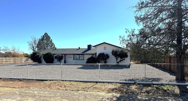 view of front of house