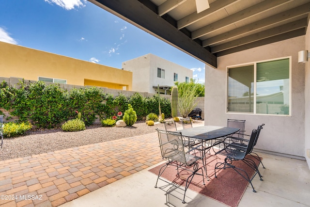 view of patio