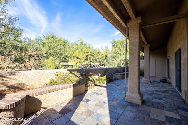 view of patio