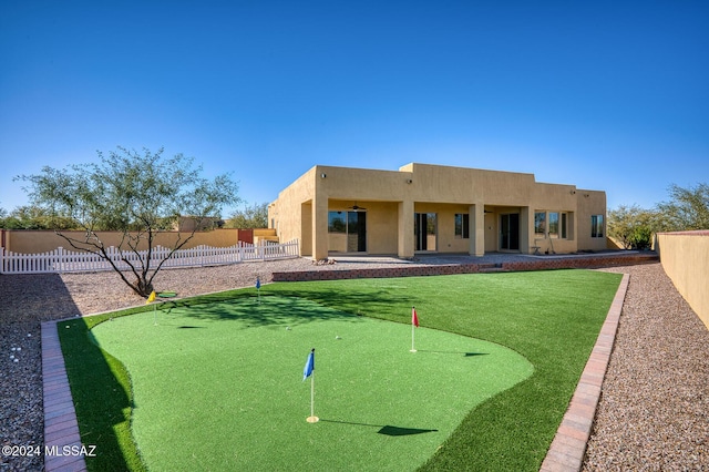 exterior space featuring a patio