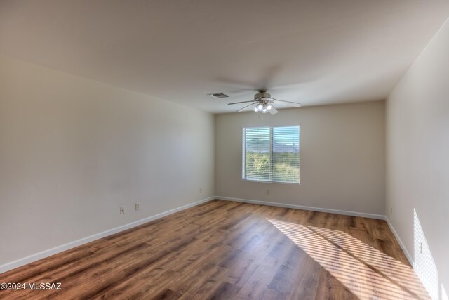 living room with wood-type flooring