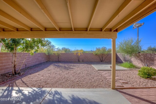 rear view of house with a patio area